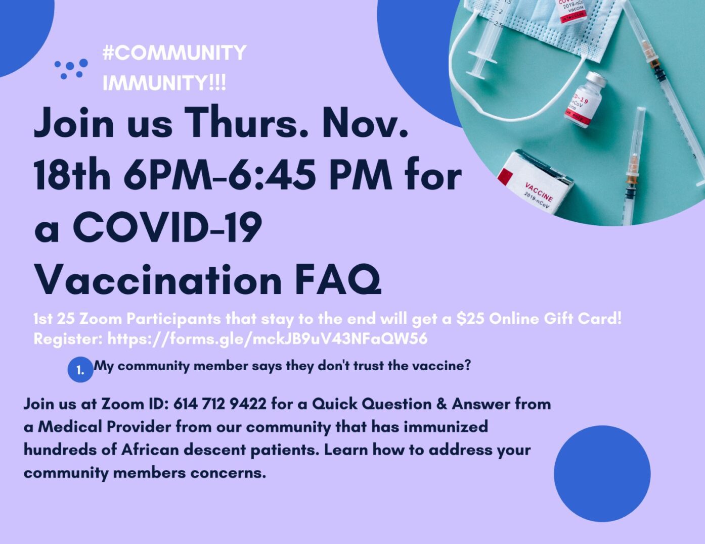 COVID-19 Vaccination FAQ