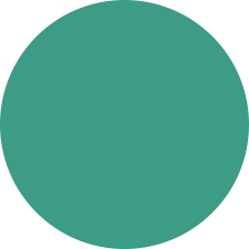 A green circle is shown on the black background.